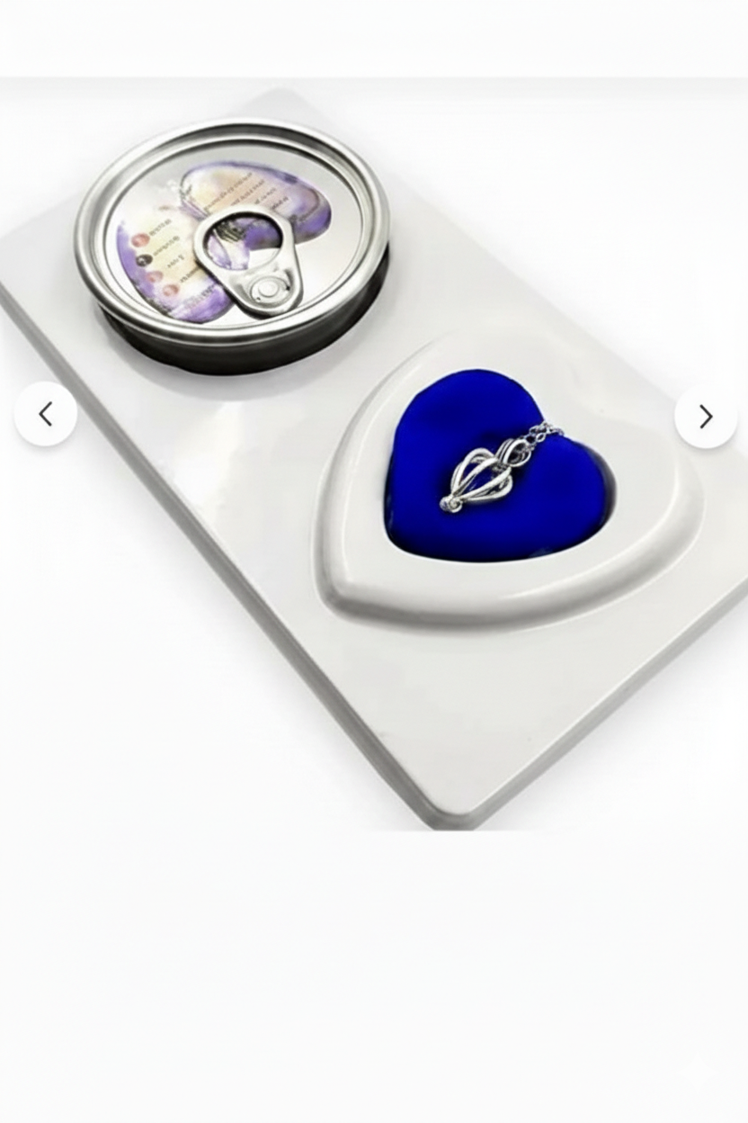 İstiridye İçinde İnci Kolye Seti - Romantik Sevgililer Günü Hediyesi